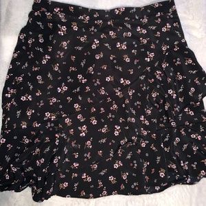 Floral Mini Skirt